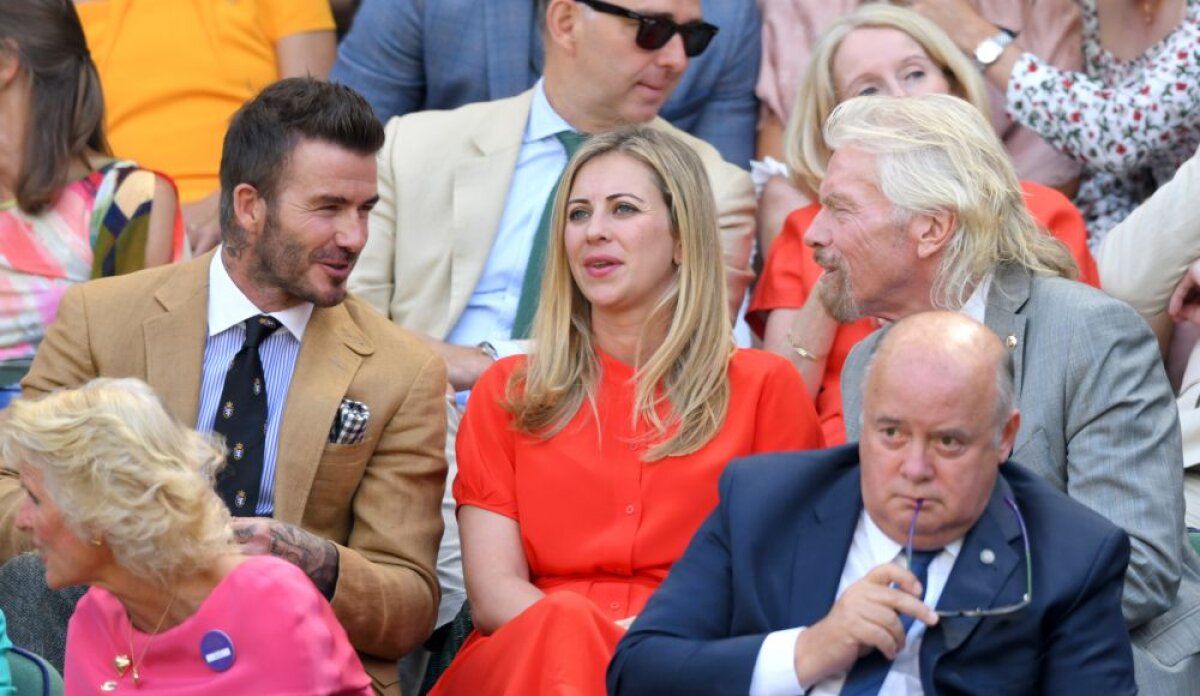 SIMONA HALEP - ELINA SVITOLINA 6-1, 6-3 // FOTO David Beckham și Virgil van Dijk au urmărit victoria entuziasmantă a lui Halep! A fost primul meci la Wimbledon pentru fundașul lui Liverpool
