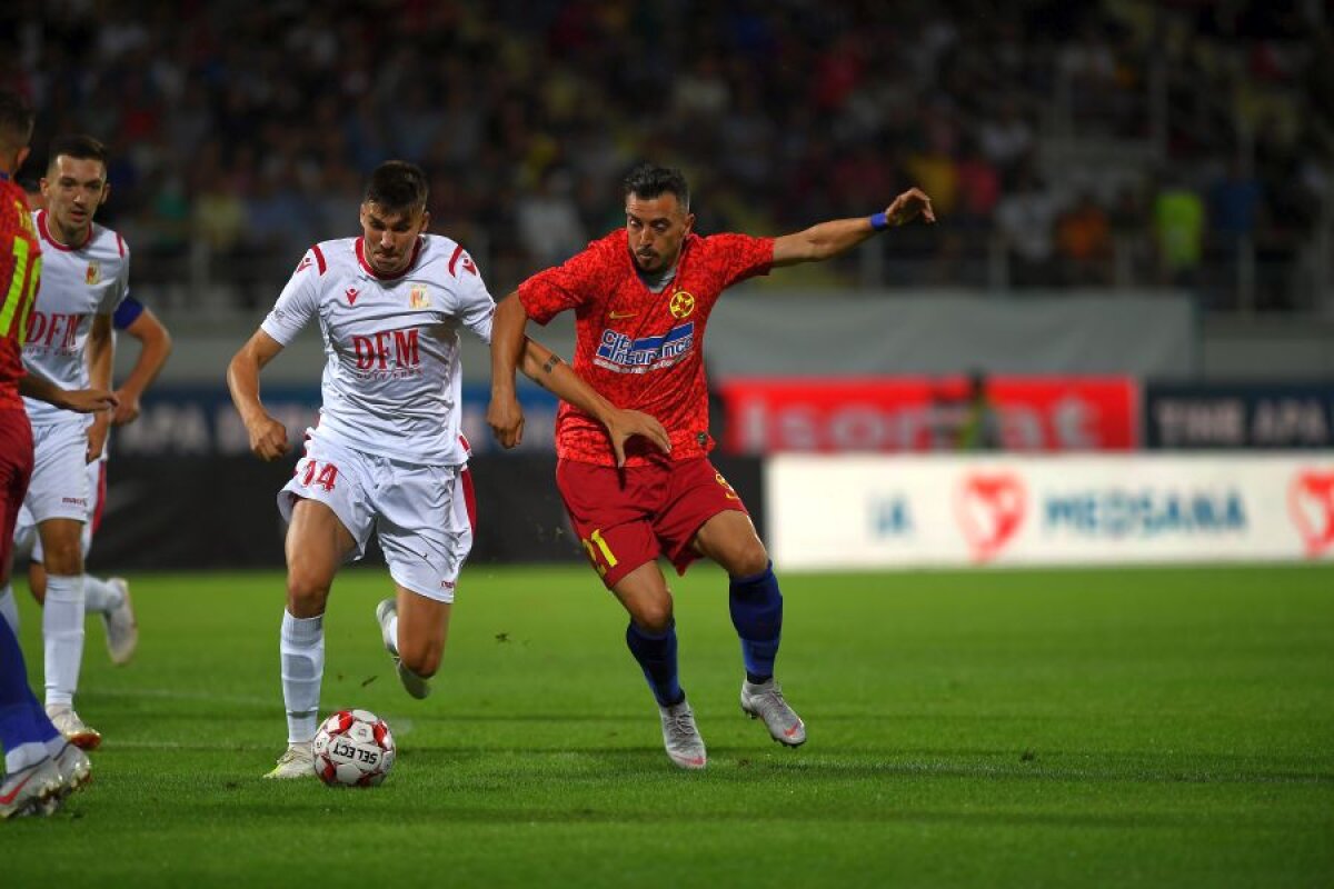 FCSB - Milsami Orhei 2-0 // FOTO Victorie fără „artificii” la debutul lui Bogdan Andone: roș-albaștrii au rezolvat calificarea, dar jocul n-a impresionat în prima apariție europeană a sezonului