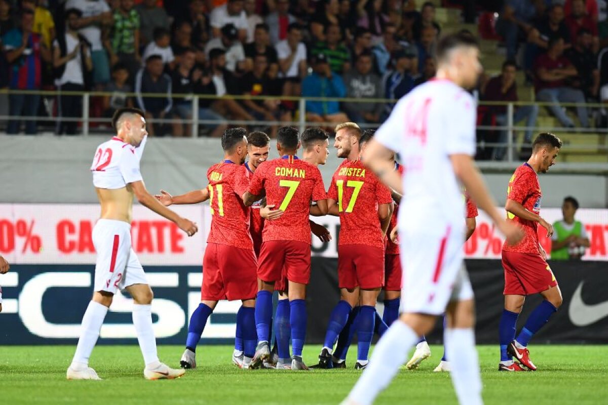 FCSB - Milsami Orhei 2-0 // FOTO Victorie fără „artificii” la debutul lui Bogdan Andone: roș-albaștrii au rezolvat calificarea, dar jocul n-a impresionat în prima apariție europeană a sezonului