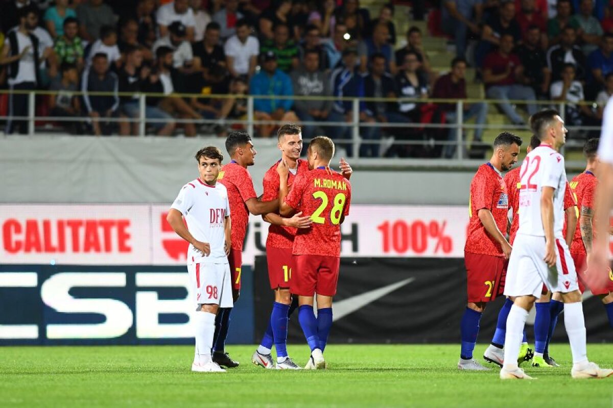 FCSB - Milsami Orhei 2-0 // FOTO Victorie fără „artificii” la debutul lui Bogdan Andone: roș-albaștrii au rezolvat calificarea, dar jocul n-a impresionat în prima apariție europeană a sezonului