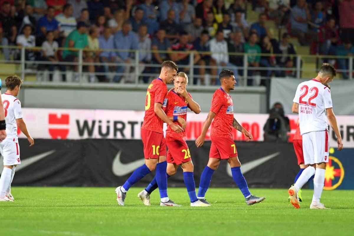 FCSB - Milsami Orhei 2-0 // FOTO Victorie fără „artificii” la debutul lui Bogdan Andone: roș-albaștrii au rezolvat calificarea, dar jocul n-a impresionat în prima apariție europeană a sezonului