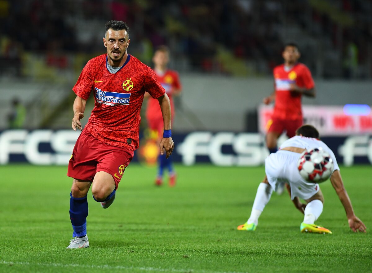 FCSB - Milsami Orhei 2-0 // FOTO Victorie fără „artificii” la debutul lui Bogdan Andone: roș-albaștrii au rezolvat calificarea, dar jocul n-a impresionat în prima apariție europeană a sezonului
