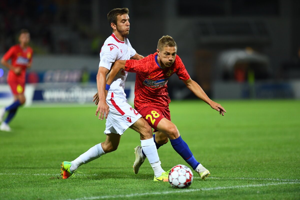 FCSB - Milsami Orhei 2-0 // FOTO Victorie fără „artificii” la debutul lui Bogdan Andone: roș-albaștrii au rezolvat calificarea, dar jocul n-a impresionat în prima apariție europeană a sezonului