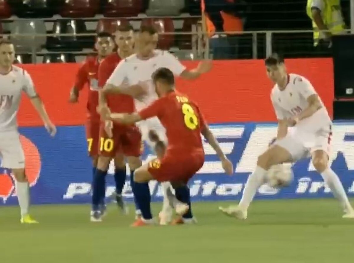 FCSB - MILSAMI ORHEI 2-0 // Ce-a fost în mintea lui? Lucian Filip și-a lăsat colegii în „10” după o eliminare stupidă
