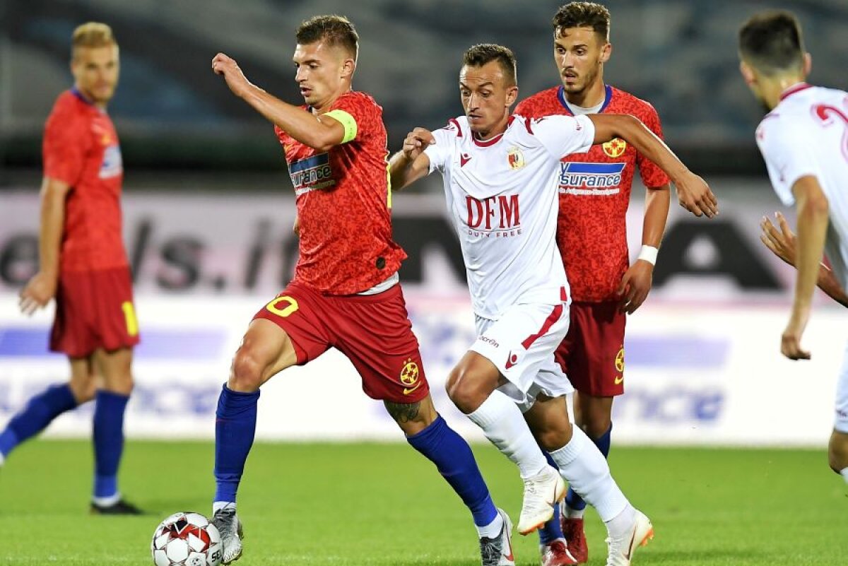 FCSB - Milsami Orhei 2-0 // FOTO Victorie fără „artificii” la debutul lui Bogdan Andone: roș-albaștrii au rezolvat calificarea, dar jocul n-a impresionat în prima apariție europeană a sezonului