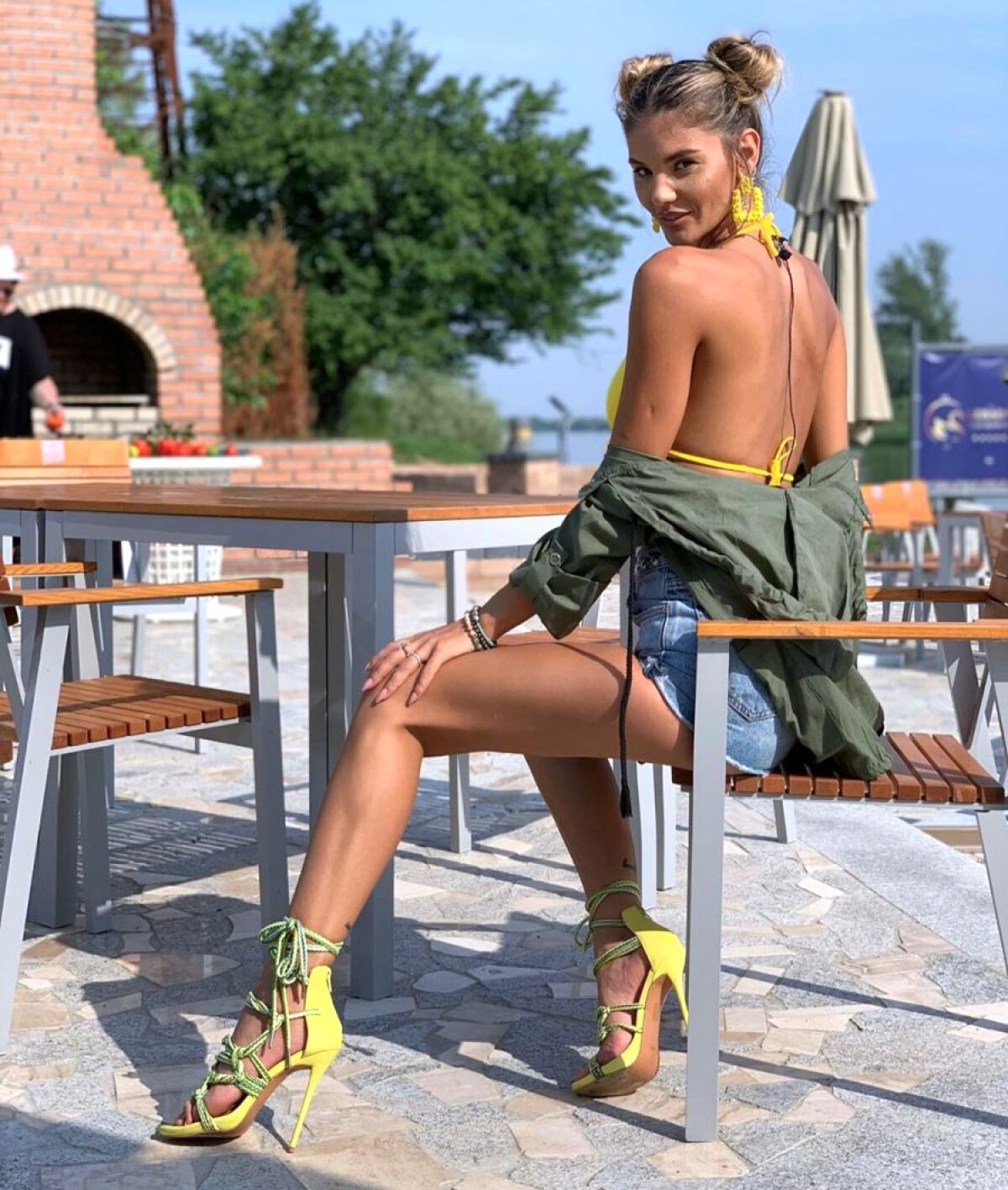 Ramona Olaru și Ionuț Radu // FOTO A cucerit-o! Portarul României U21 a petrecut la Mamaia cu asistenta TV