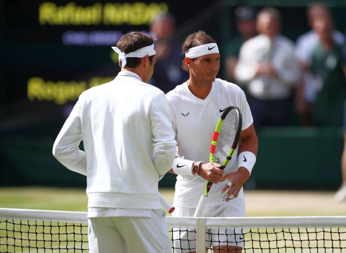 Djokovic - Bautista-Agut, Nadal - Federer //  VIDEO + FOTO Federer trece de Nadal după un ultim game ANTOLOGIC! Va juca finala de la Wimbledon contra lui Novak Djokovic