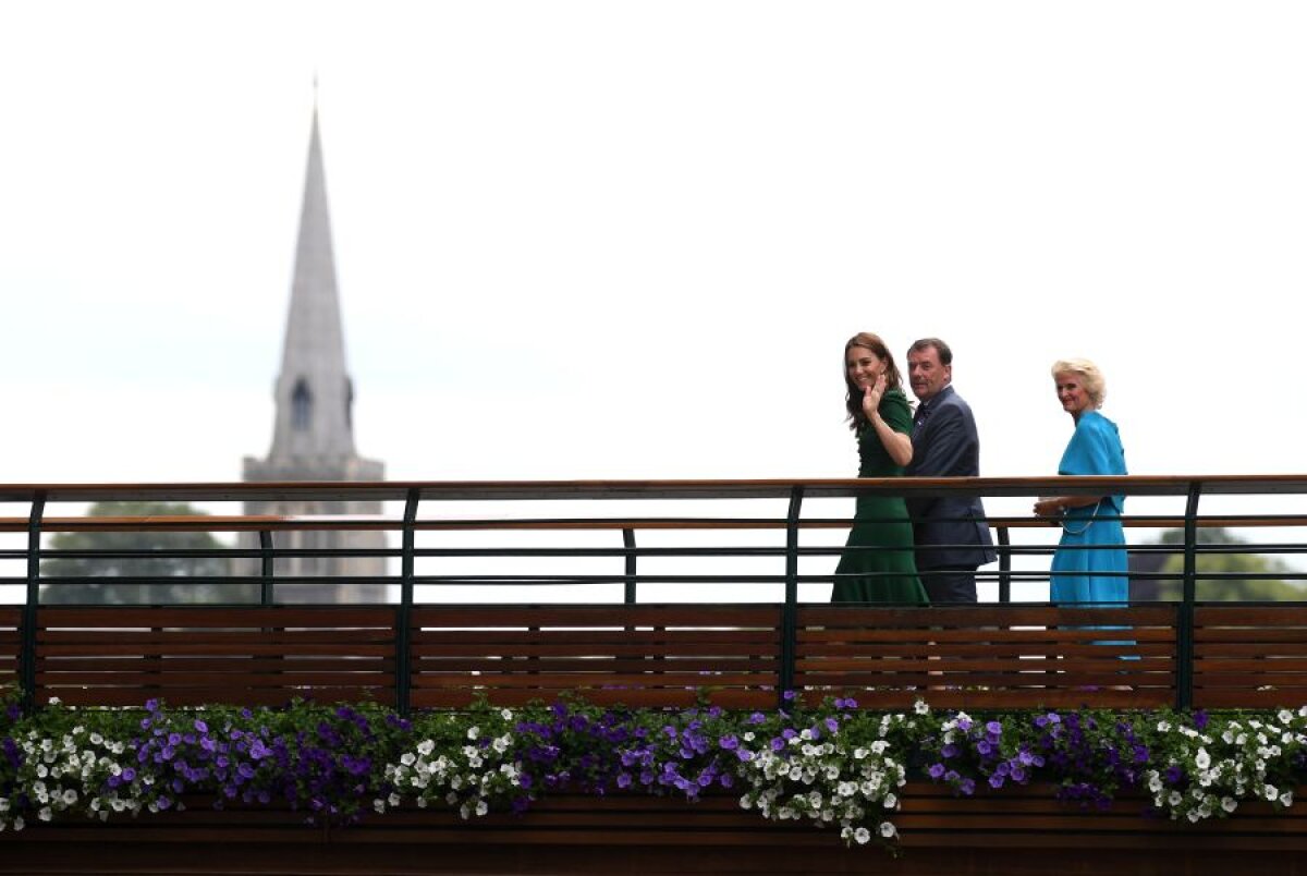 SIMONA HALEP - SERENA WILLIAMS // FOTO Kate Middleton și Meghan Markle, în loja regală la finala Wimbledon