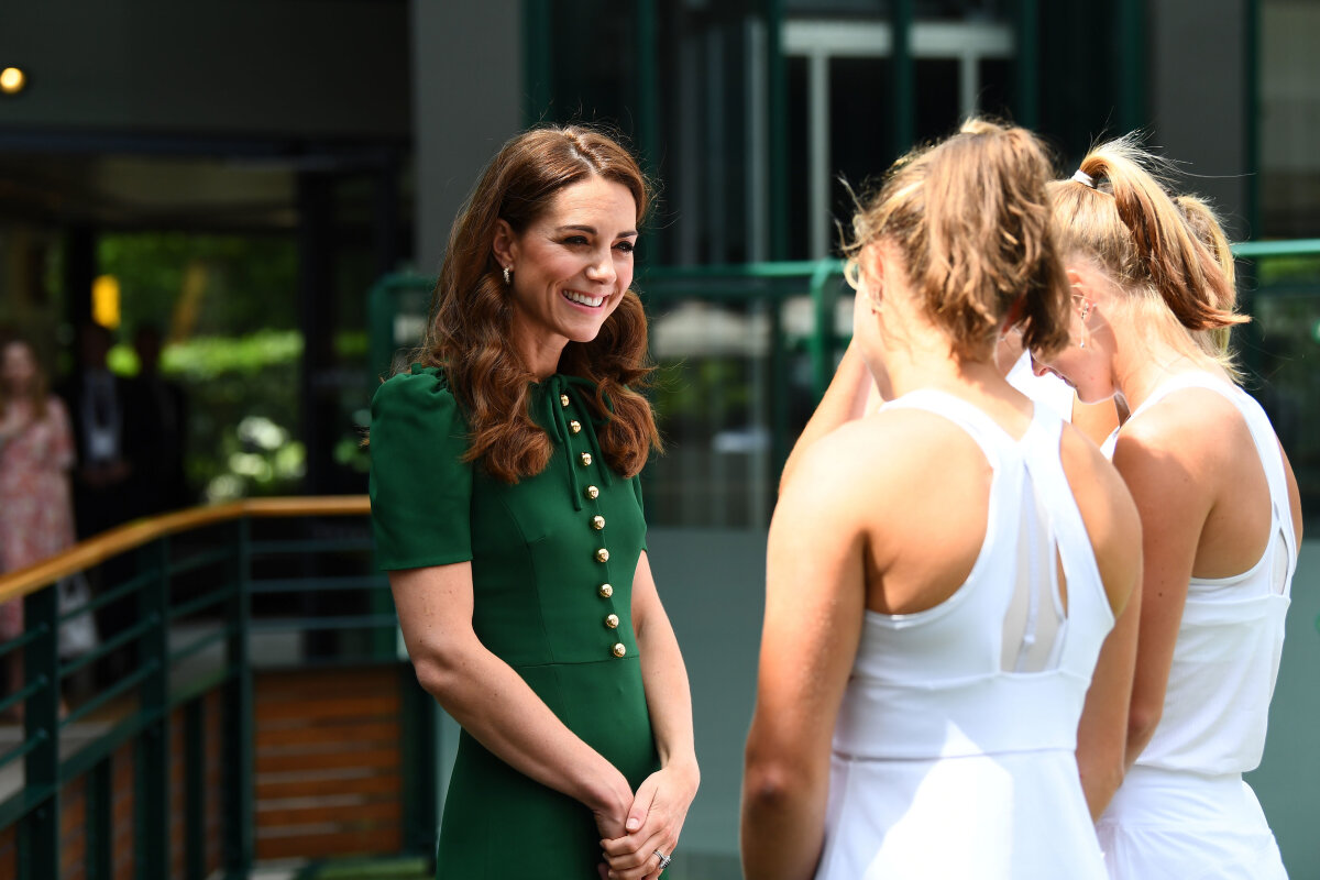 SIMONA HALEP - SERENA WILLIAMS // FOTO Kate Middleton și Meghan Markle, în loja regală la finala Wimbledon