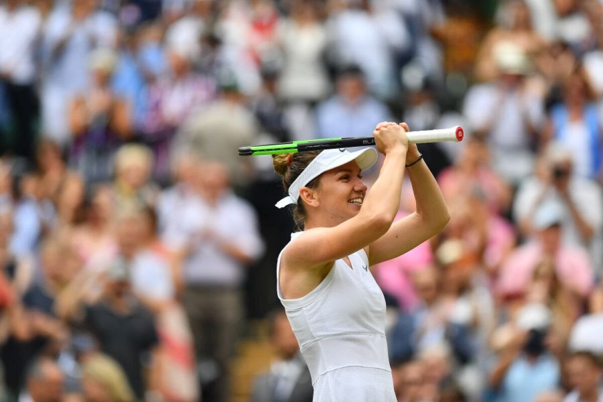 WIMBLEDON 2019 // GALERIE FOTO Bucuria de copil a Simonei Halep, după victoria senzațională în fața Serenei Williams