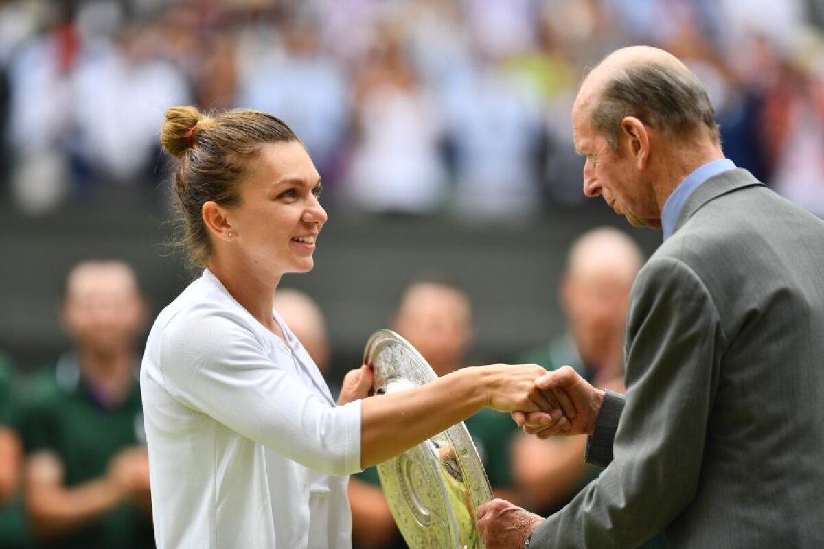 WIMBLEDON 2019 // GALERIE FOTO Bucuria de copil a Simonei Halep, după victoria senzațională în fața Serenei Williams