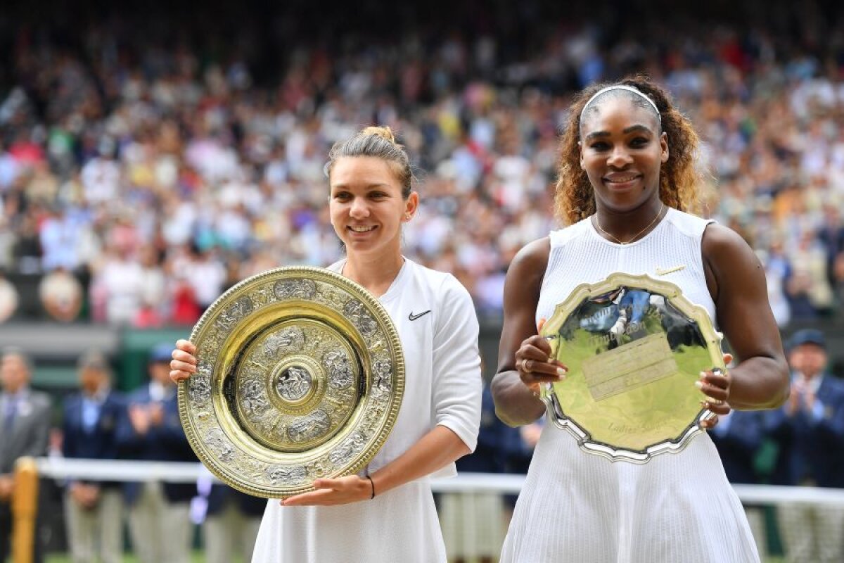 WIMBLEDON 2019 // GALERIE FOTO Bucuria de copil a Simonei Halep, după victoria senzațională în fața Serenei Williams