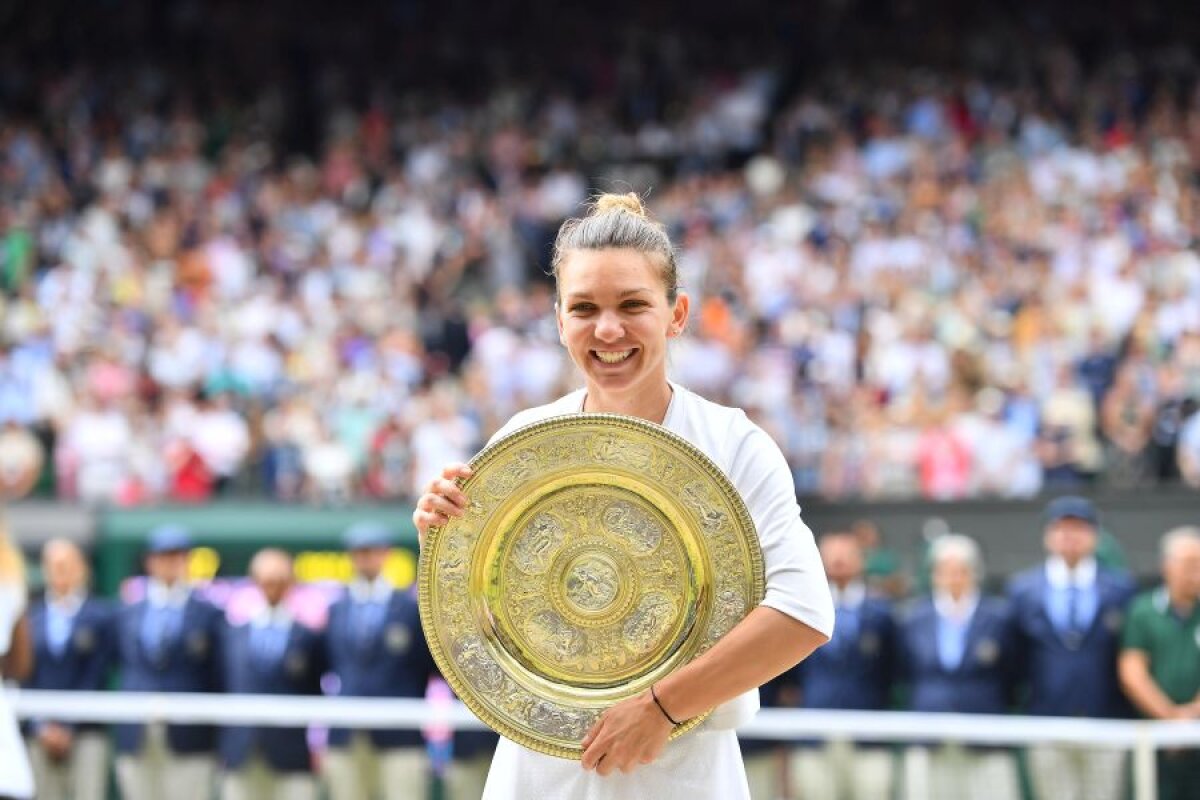 WIMBLEDON 2019 // GALERIE FOTO Bucuria de copil a Simonei Halep, după victoria senzațională în fața Serenei Williams