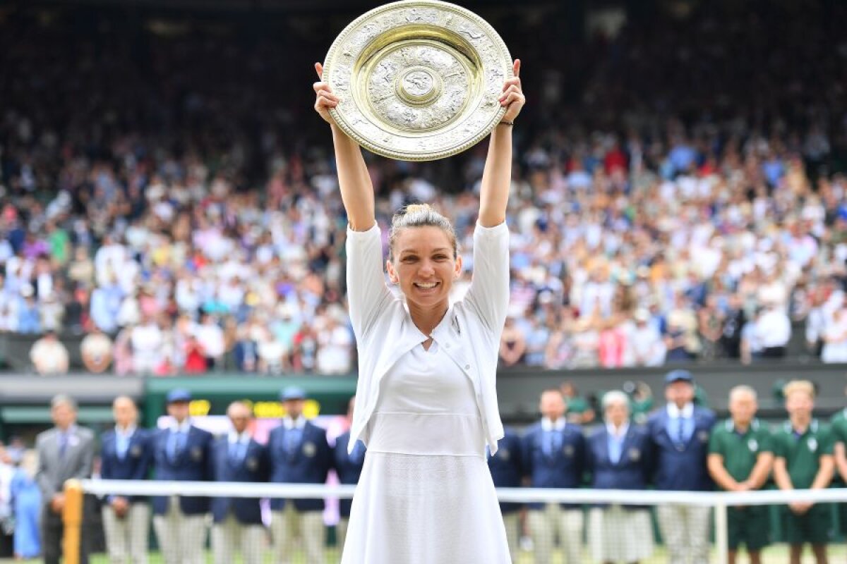 WIMBLEDON 2019 // GALERIE FOTO Bucuria de copil a Simonei Halep, după victoria senzațională în fața Serenei Williams