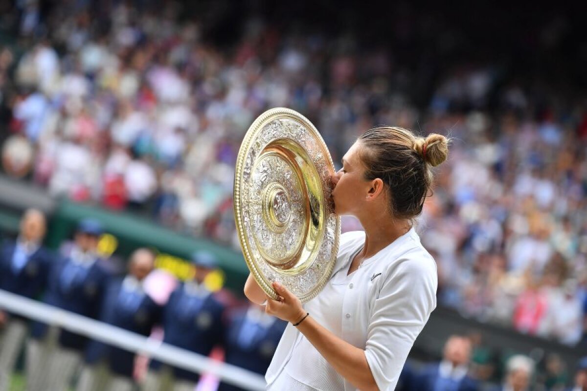 WIMBLEDON 2019 // GALERIE FOTO Bucuria de copil a Simonei Halep, după victoria senzațională în fața Serenei Williams