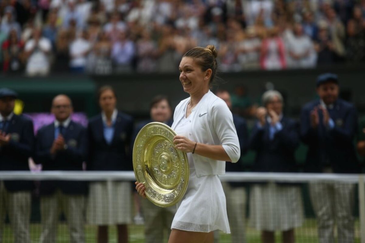 WIMBLEDON 2019 // GALERIE FOTO Bucuria de copil a Simonei Halep, după victoria senzațională în fața Serenei Williams