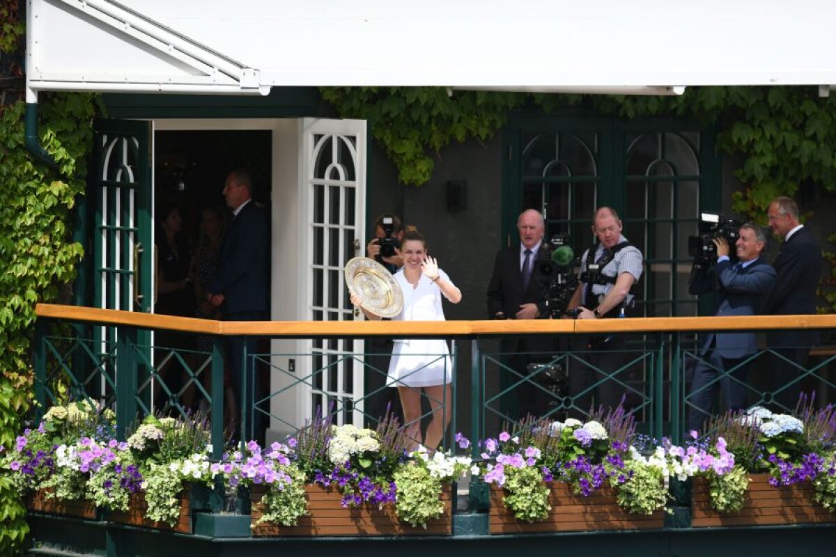 WIMBLEDON 2019 // GALERIE FOTO Bucuria de copil a Simonei Halep, după victoria senzațională în fața Serenei Williams