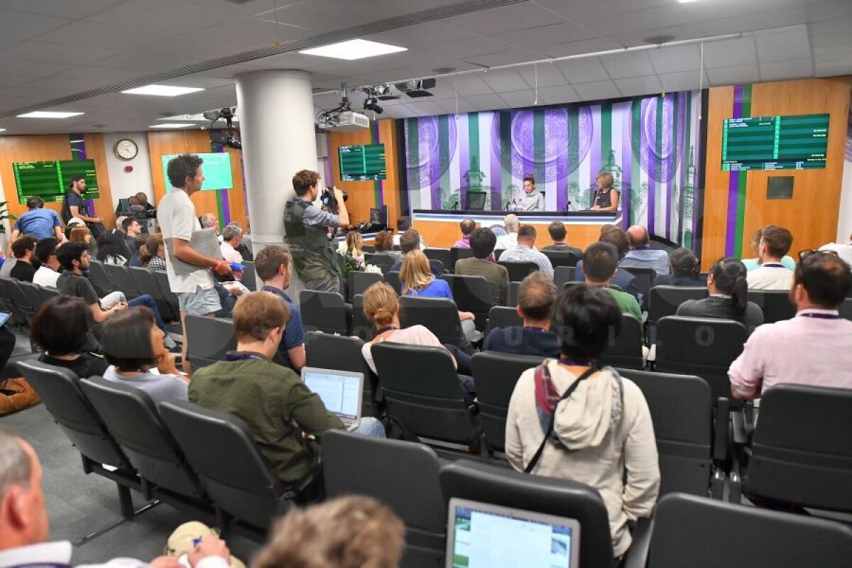 SIMONA HALEP - SERENA WILLIAMS 6-2 , 6-2// FOTO Halep a rămas mască la intrarea în sala de conferințe: „WOOOW!” » Organizatorii au surprins-o încă o dată