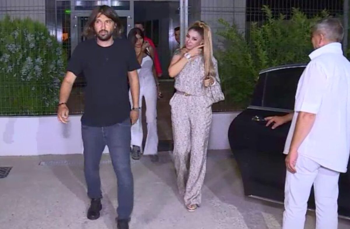 GALERIE FOTO Cu cine a plecat Dan Alexa după ce a fost bătut de Anamaria Prodan » Bruneta l-a așteptat la stadion
