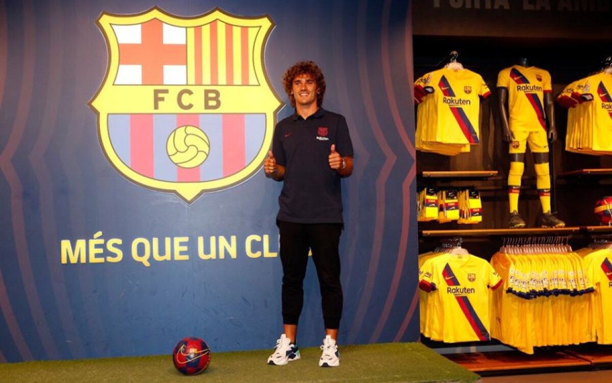 FOTO Griezmann jonglează deja în tricoul Barcelonei:„De-abia aștept să mă antrenez zi de zi și să joc cu Messi” 