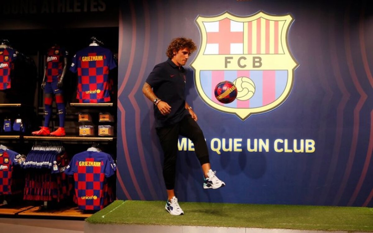 FOTO Griezmann jonglează deja în tricoul Barcelonei:„De-abia aștept să mă antrenez zi de zi și să joc cu Messi” 