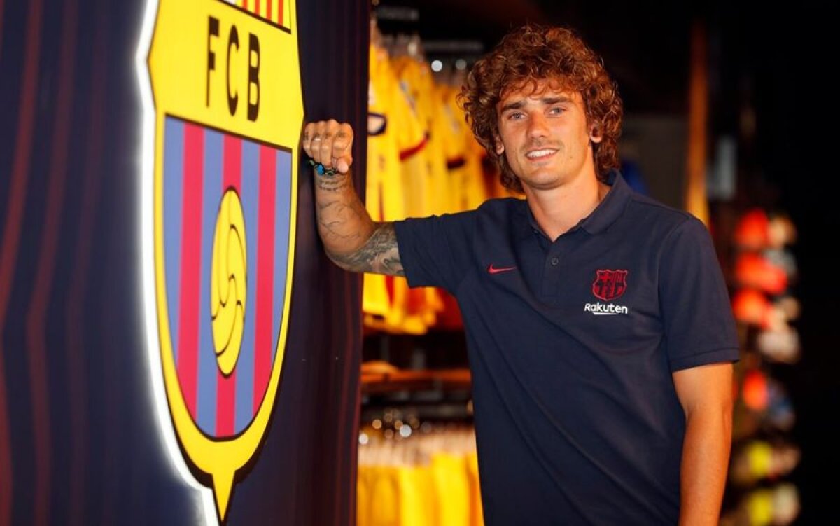 FOTO Griezmann jonglează deja în tricoul Barcelonei:„De-abia aștept să mă antrenez zi de zi și să joc cu Messi” 