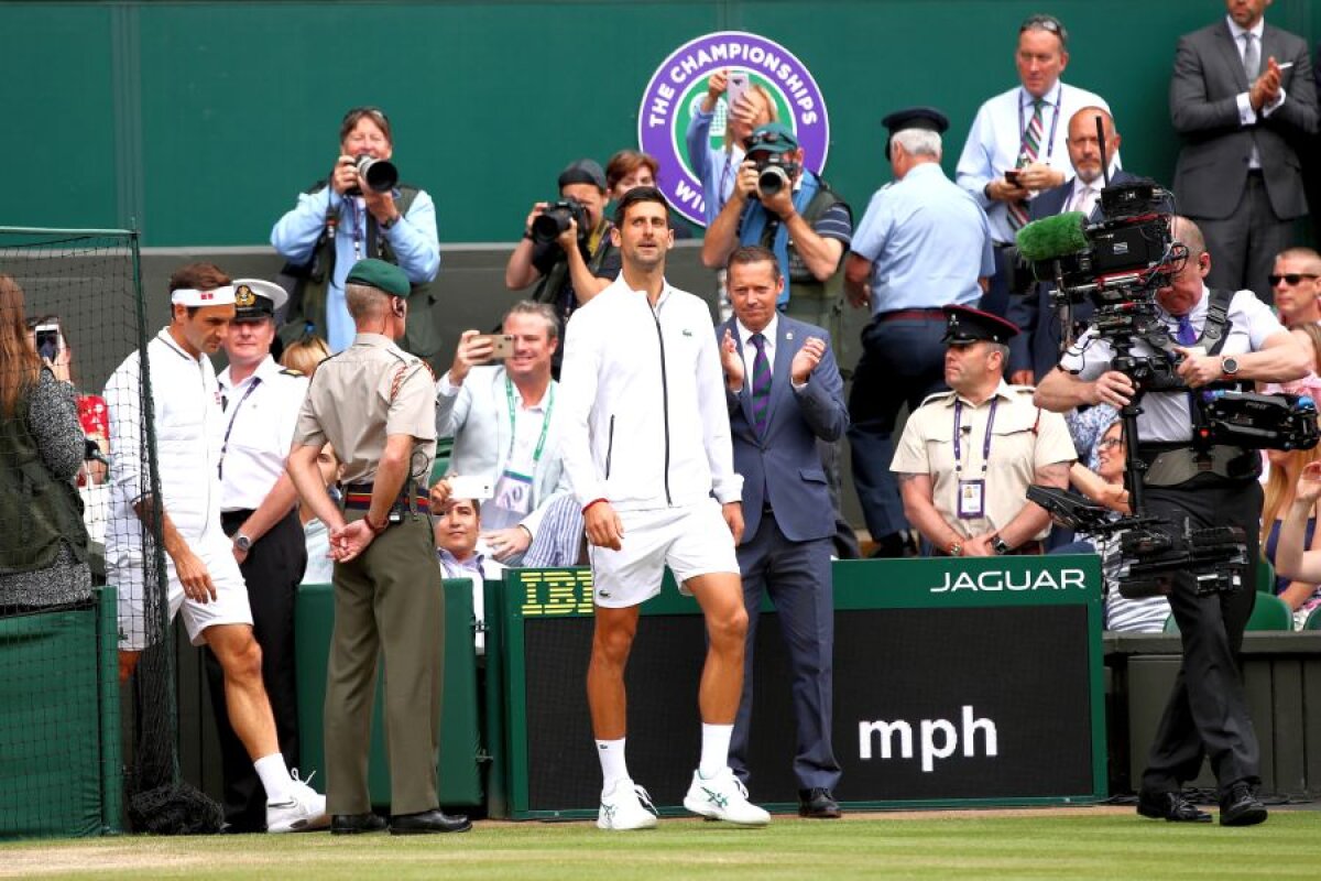 NOVAK DJOKOVIC - ROGER FEDERER 3-2 // VIDEO+FOTO ISTORIE la Wimbledon! Finală ANTOLOGICĂ, decisă la tie-break în decisiv