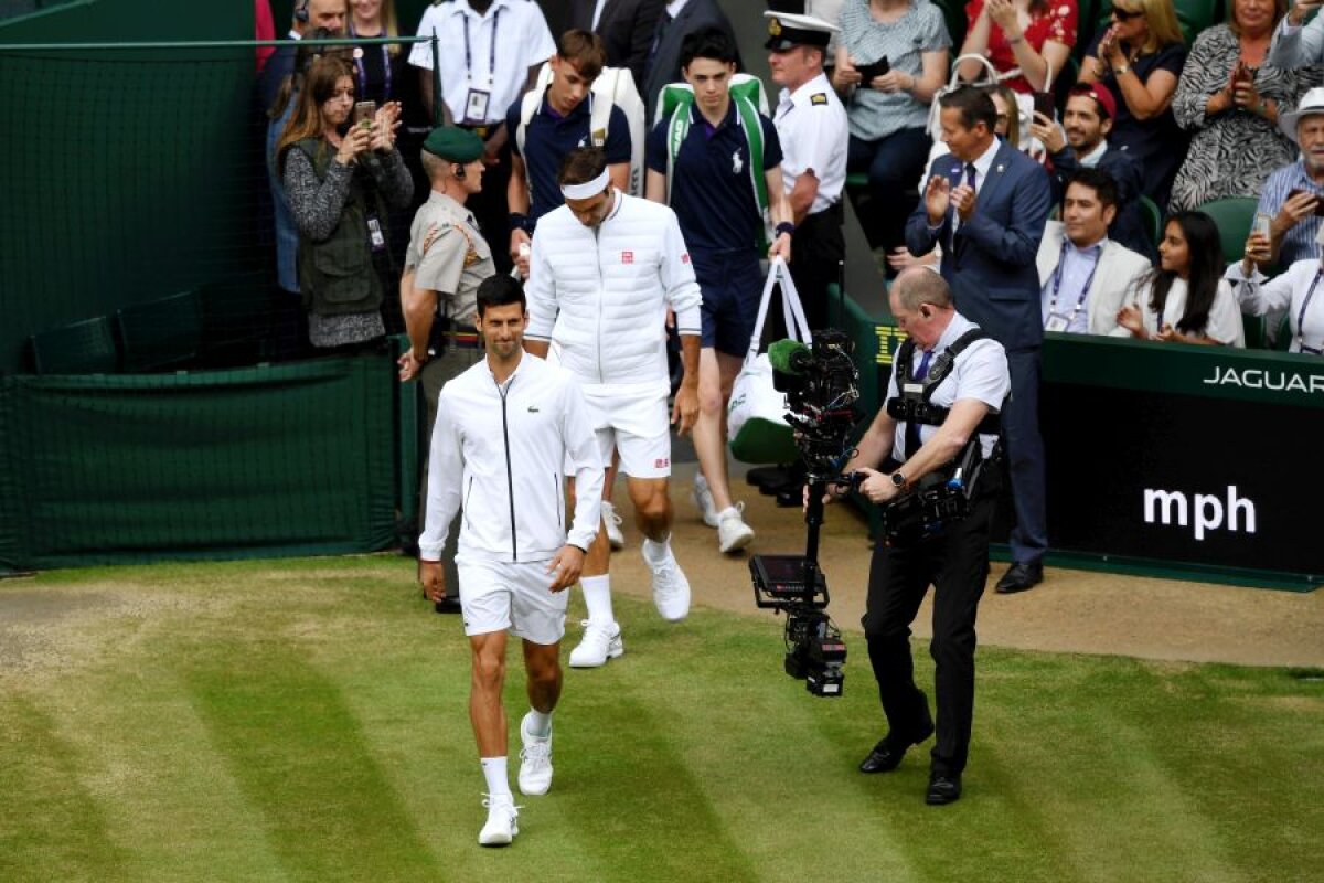 NOVAK DJOKOVIC - ROGER FEDERER 3-2 // VIDEO+FOTO ISTORIE la Wimbledon! Finală ANTOLOGICĂ, decisă la tie-break în decisiv
