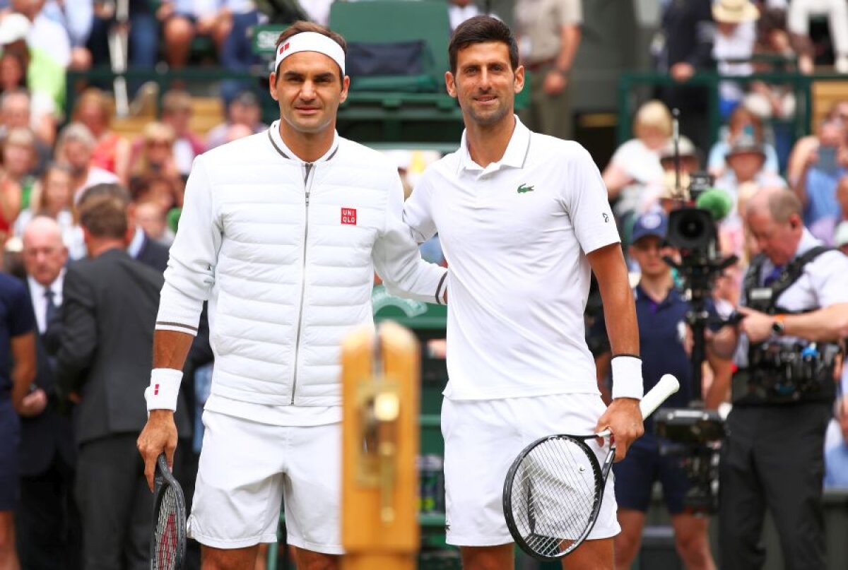 NOVAK DJOKOVIC - ROGER FEDERER 3-2 // VIDEO+FOTO ISTORIE la Wimbledon! Finală ANTOLOGICĂ, decisă la tie-break în decisiv