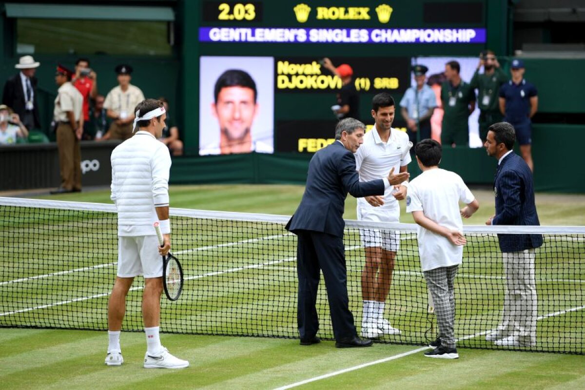 NOVAK DJOKOVIC - ROGER FEDERER 3-2 // VIDEO+FOTO ISTORIE la Wimbledon! Finală ANTOLOGICĂ, decisă la tie-break în decisiv