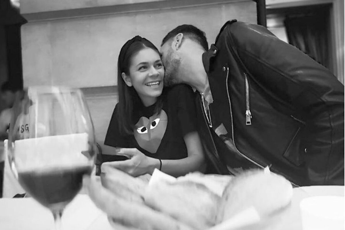 FOTO Tenismena Andreea Mitu s-a împăcat cu tatăl băiețelului ei, Laurent Garcia