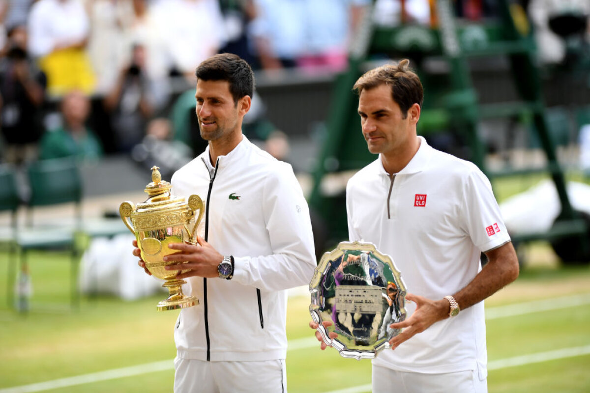 NOVAK DJOKOVIC - ROGER FEDERER 3-2 // VIDEO+FOTO ISTORIE la Wimbledon! Finală ANTOLOGICĂ, decisă la tie-break în decisiv