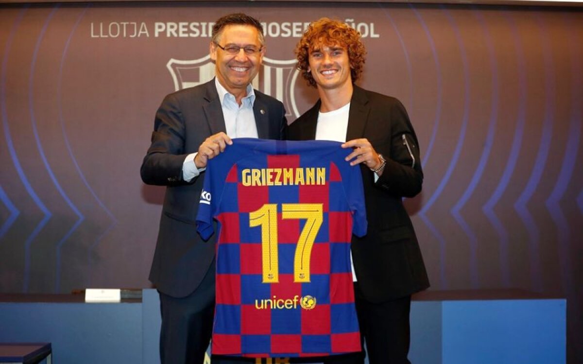 VIDEO + FOTO Antoine Griezmann, primele declarații ca fotbalist al Barcelonei: „Dacă Messi și Suarez sunt supărați, le voi cere scuze pe teren, cu pase decisive”