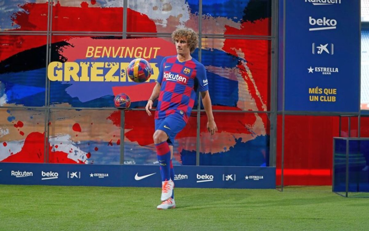 VIDEO + FOTO Antoine Griezmann, primele declarații ca fotbalist al Barcelonei: „Dacă Messi și Suarez sunt supărați, le voi cere scuze pe teren, cu pase decisive”