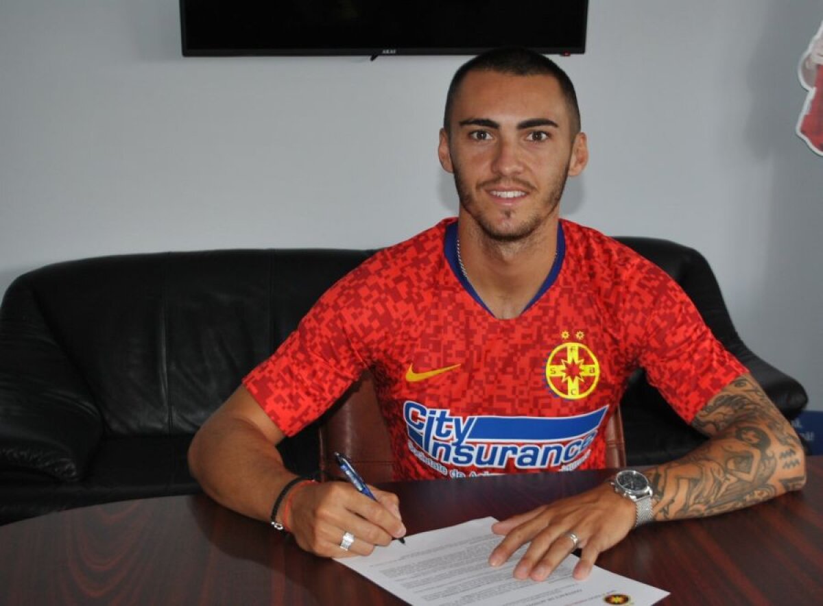 FOTO // Thierry Moutinho a fost prezentat oficial la FCSB! Prima reacție a fotbalistului: „Nici eu nu credeam”