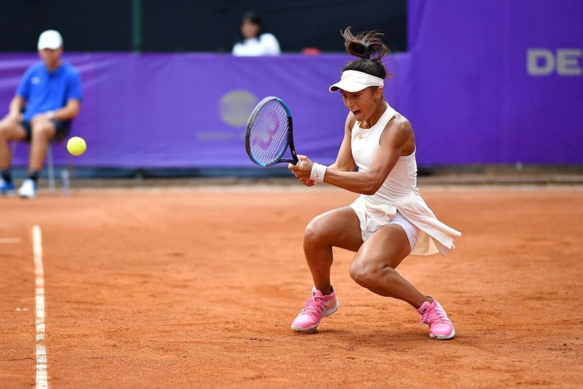 FOTO Jaqueline Cristian, surpriză imensă la BRD Bucharest Open » Victorie cu Sorana Cîrstea după un set decisiv câștigat autoritar