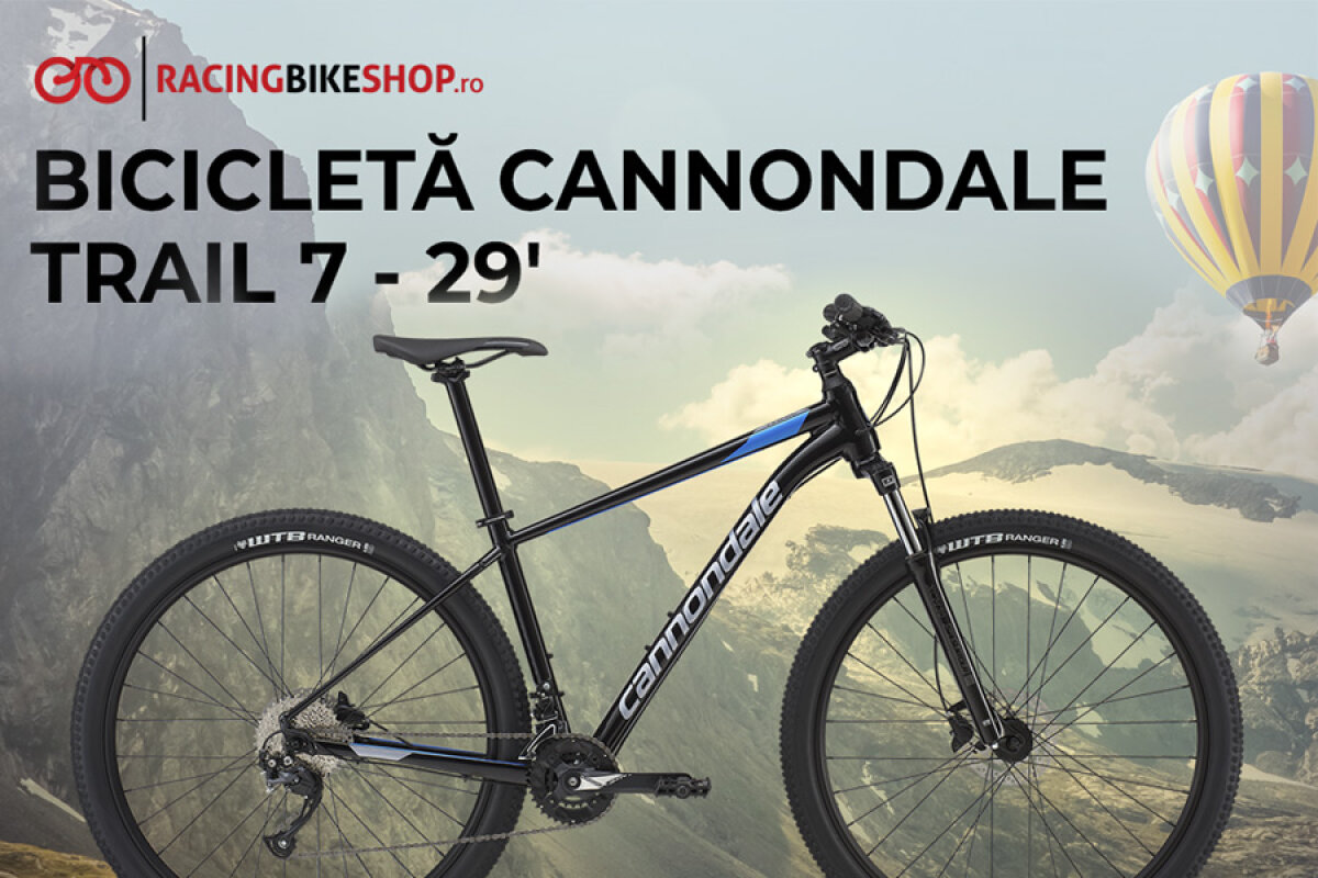 Cannondale Trail 7 29’ - o bicicletă accesibilă și bună la toate!
