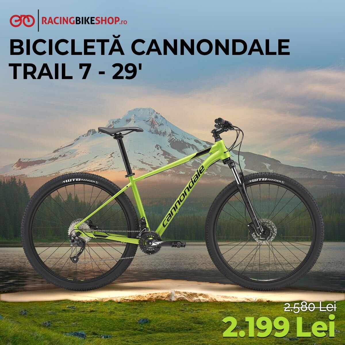 Cannondale Trail 7 29’ - o bicicletă accesibilă și bună la toate!
