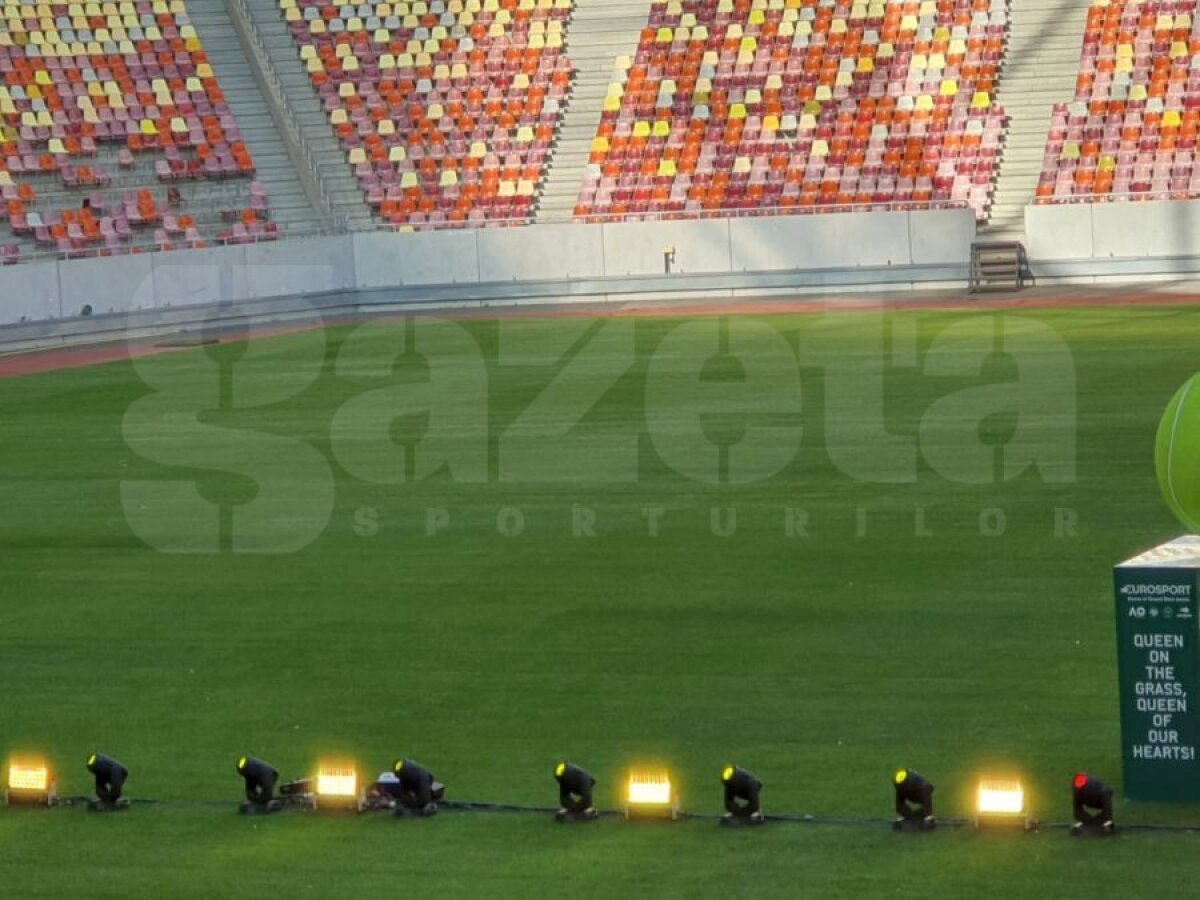 DINAMO - U CRAIOVA // GALERIE FOTO Cum arată acum gazonul de pe Arena Națională înainte de Dinamo - U Craiova