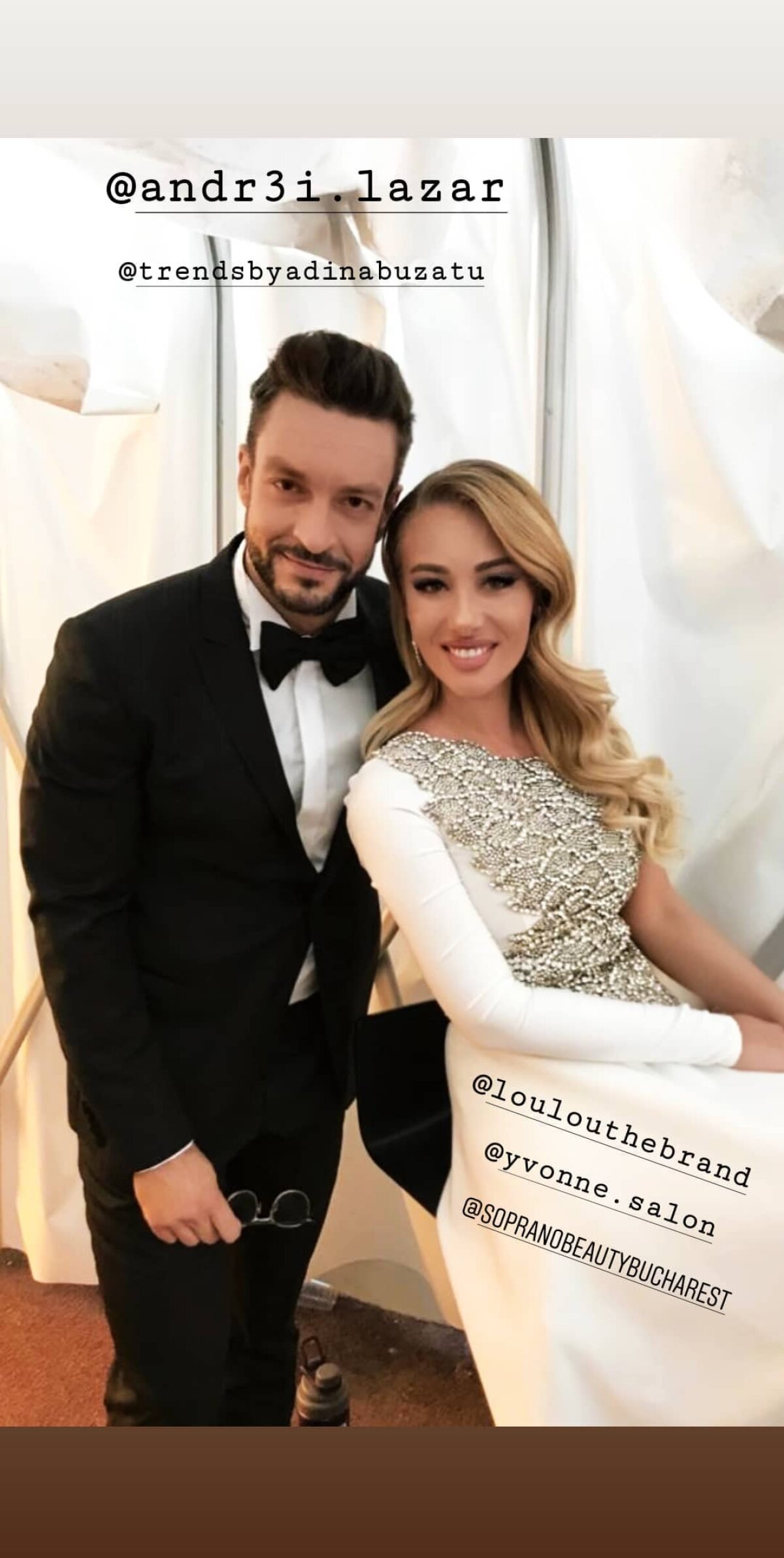 FOTO Irina Baianț a atras toate privirile la festivitatea dedicată Simonei Halep » Superba soprană e cunoscută în toată lumea și a stat la masă cu Vladimir Putin!