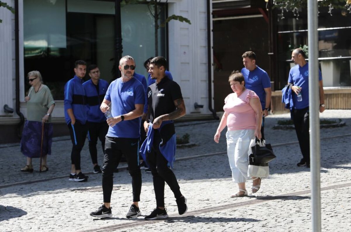 MILSAMI - FCSB // VIDEO Bogdan Andone și-a scos jucătorii la plimbare prin Chișinău