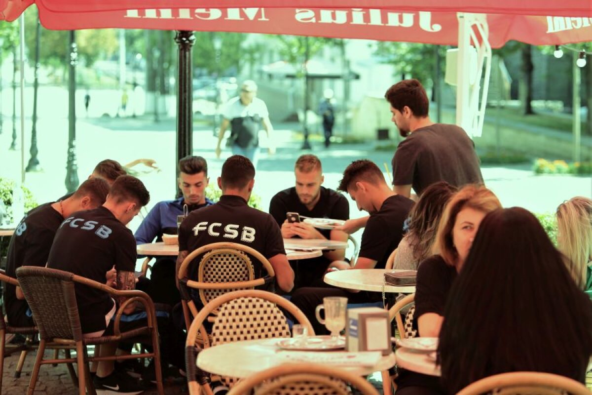 MILSAMI - FCSB // VIDEO Bogdan Andone și-a scos jucătorii la plimbare prin Chișinău