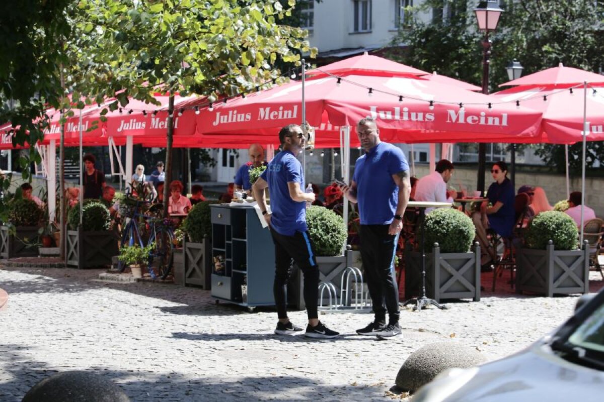 MILSAMI - FCSB // VIDEO Bogdan Andone și-a scos jucătorii la plimbare prin Chișinău