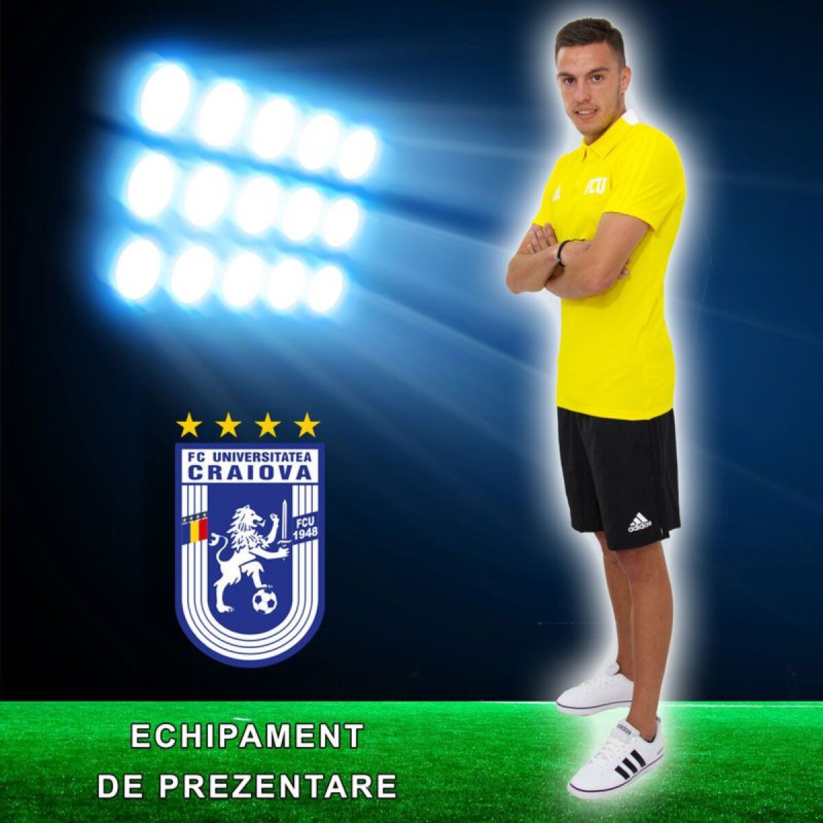 FOTO Adrian Mititelu a prezentat prima imagine cu noul stadion pe care vrea să-l construiască în Bănie