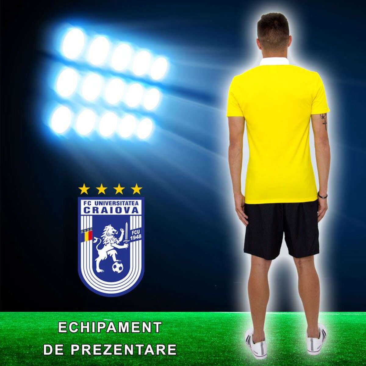 FOTO Adrian Mititelu a prezentat prima imagine cu noul stadion pe care vrea să-l construiască în Bănie