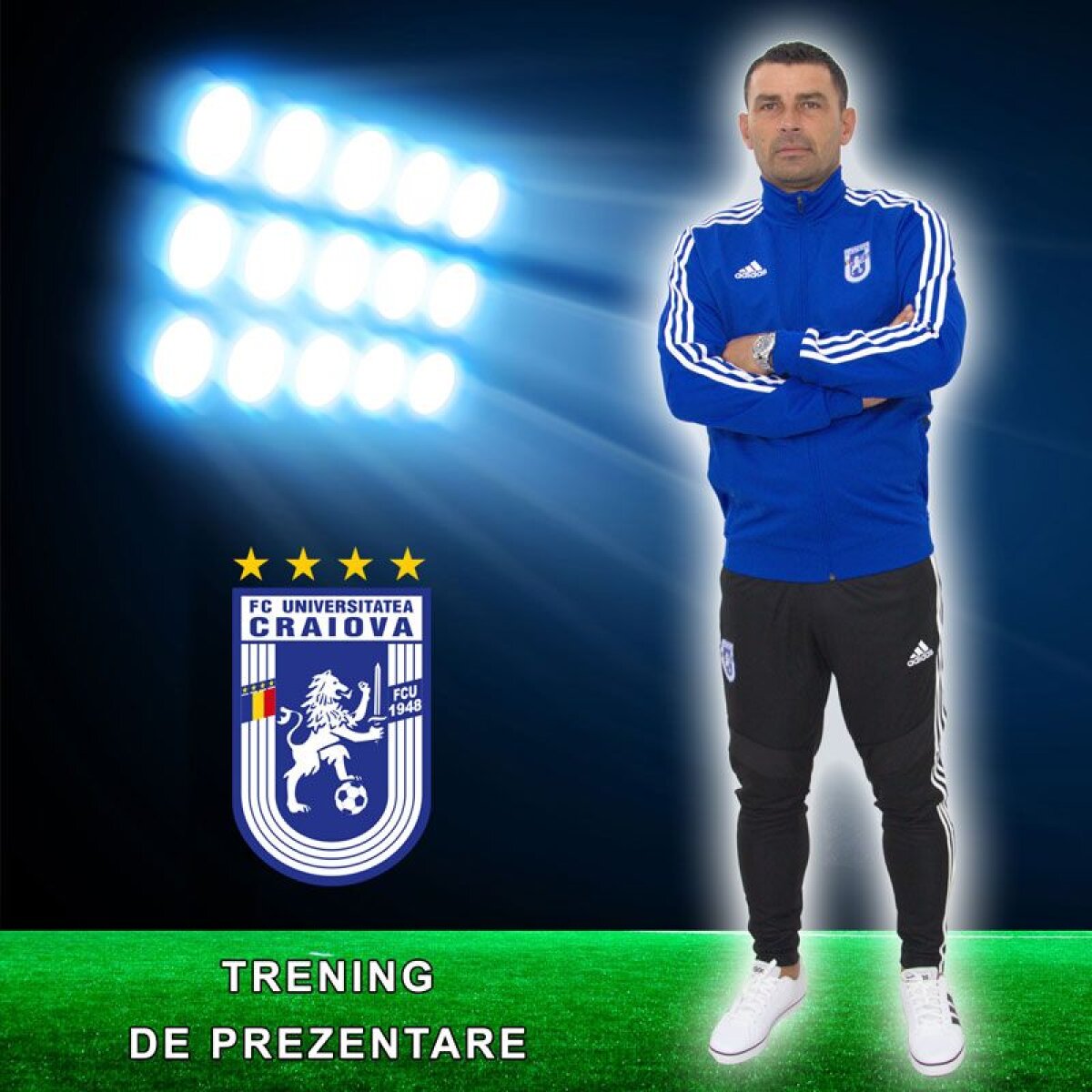 FOTO Adrian Mititelu a prezentat prima imagine cu noul stadion pe care vrea să-l construiască în Bănie