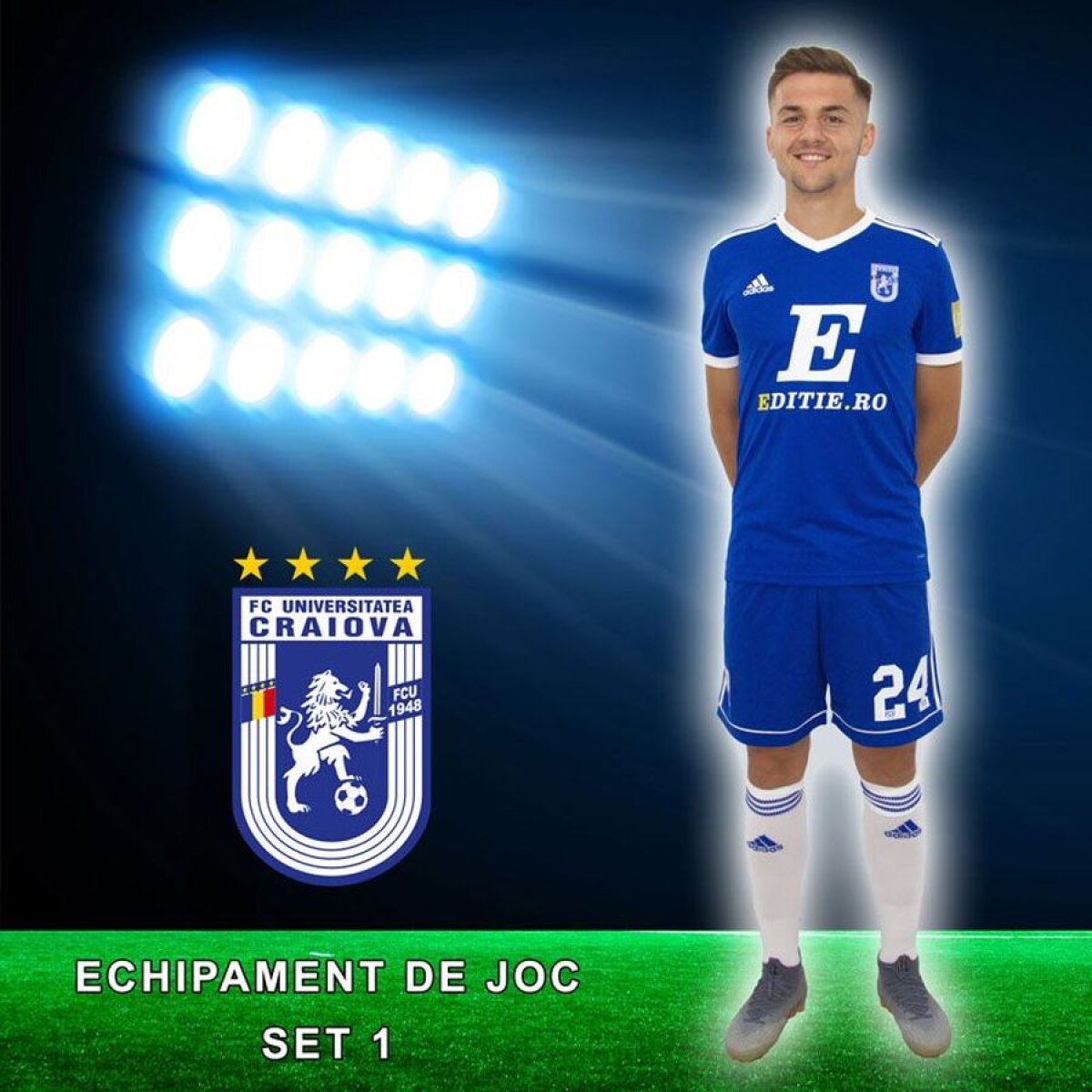 FOTO Adrian Mititelu a prezentat prima imagine cu noul stadion pe care vrea să-l construiască în Bănie