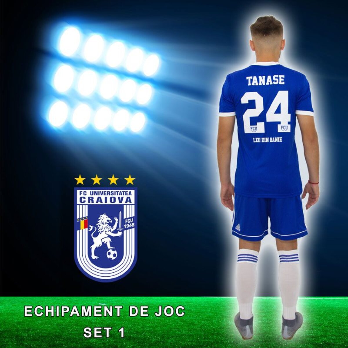 FOTO Adrian Mititelu a prezentat prima imagine cu noul stadion pe care vrea să-l construiască în Bănie