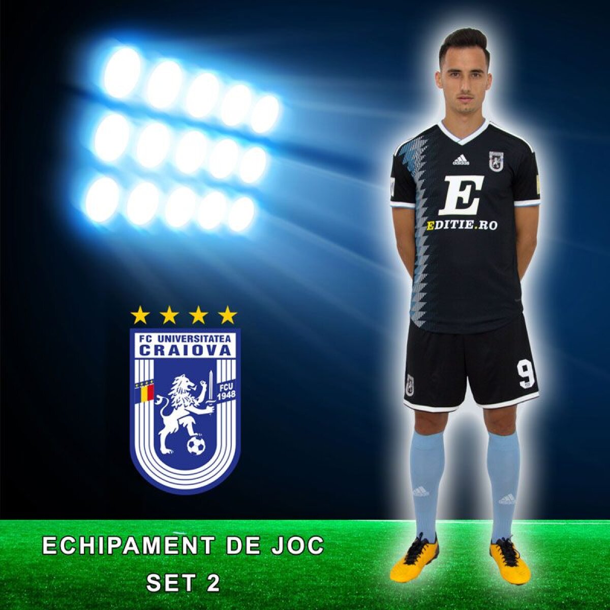 FOTO Adrian Mititelu a prezentat prima imagine cu noul stadion pe care vrea să-l construiască în Bănie