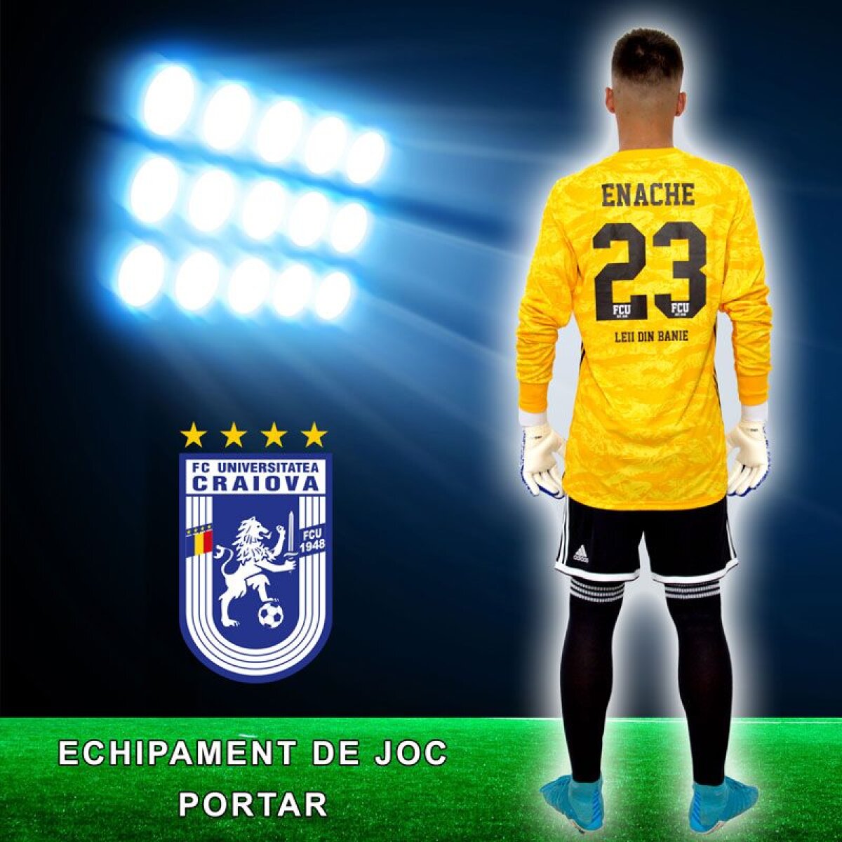 FOTO Adrian Mititelu a prezentat prima imagine cu noul stadion pe care vrea să-l construiască în Bănie